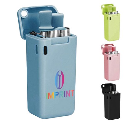 Foldable Straw with Storage Box