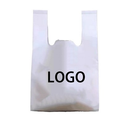 Plastic T-Shirt Shopping Bags