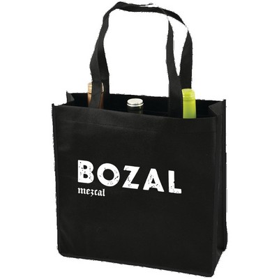 3-Bottle Non-Woven Wine Tote