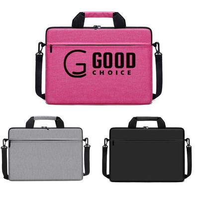 Laptop Shoulder Bag&Front Accessory Pocket