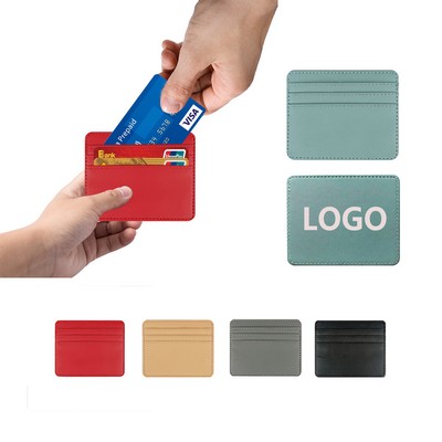 PU Leather Card Holder Wallet
