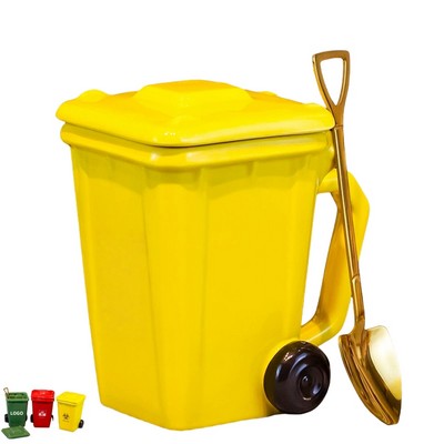 Trash Can Coffee Mug