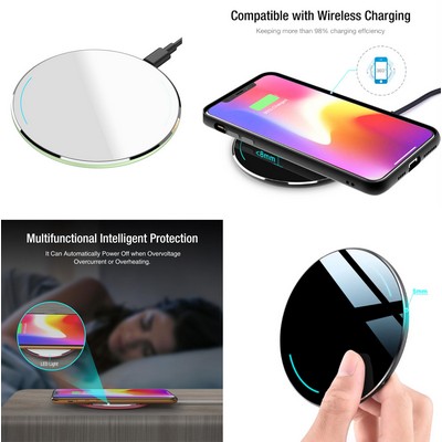 Promotek iBank® Wireless Charger, 10W Charging Pad works with smart phones