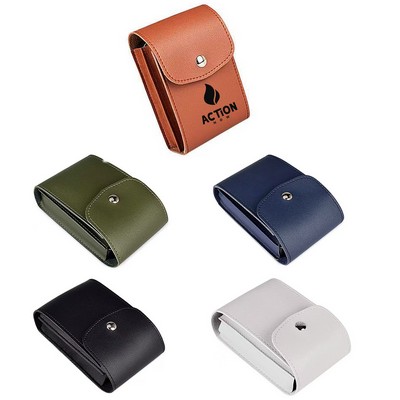 PU Leather Small Tech Organizer