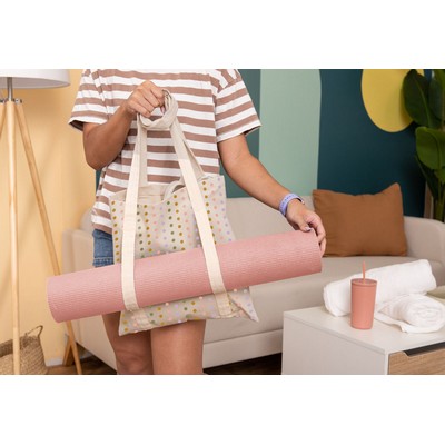 Main Squeeze Yoga Tote - Natural Canvas