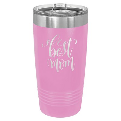 Polar Camel 20 oz. Light Purple Insulated Ringneck Tumbler