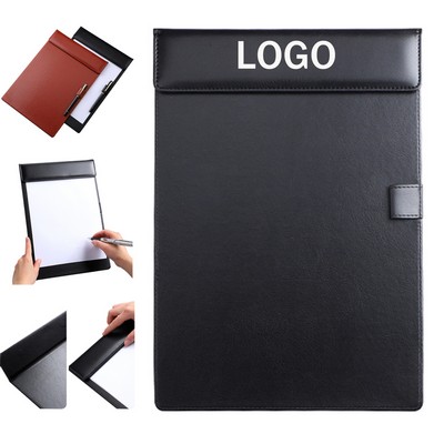Executive Magnetic Leather Clipboard