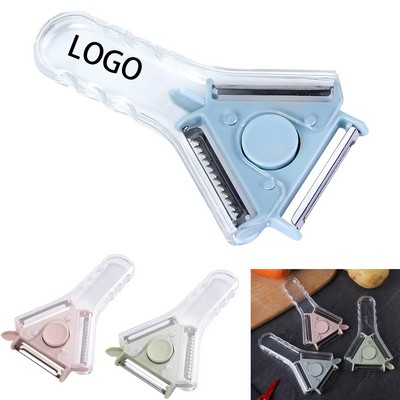 Stainless Steel Rotating Fruit And Vegetable Peeler Grater