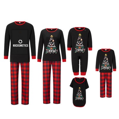 Christmas Plaid Family Pajama Set