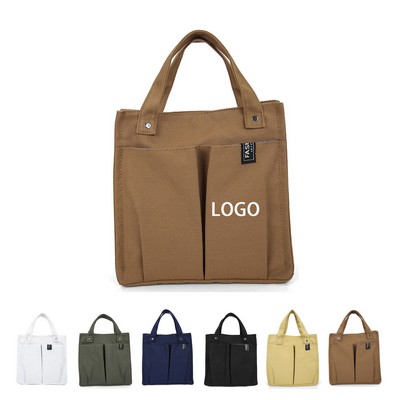 Summer Canvas Tote Hand Bag