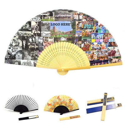 Bamboo Folding Hand Fan