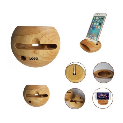 Wooden Phone Stand Amplifier