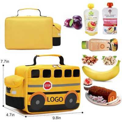 School Bus Lunch Bag