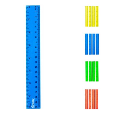 Durable Shatterproof Transparent Precision Ruler