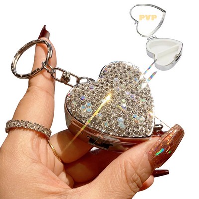 Bling Heart Pill case