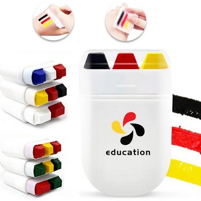 Portable National Flag Face Paint