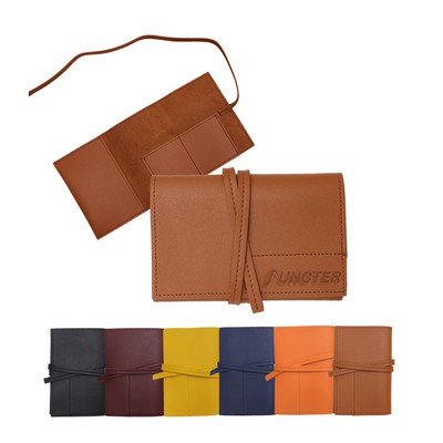 PU Roll-Up Digital Accessories Organizer Pouch