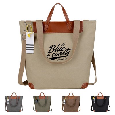 16oz Single-Shoulder Canvas Tote Bag