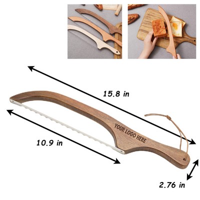 Wood Bread Slicer Cutter