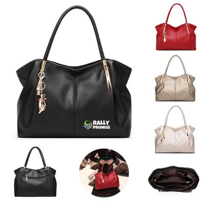 Large Capacity PU Leather Handbags for Women