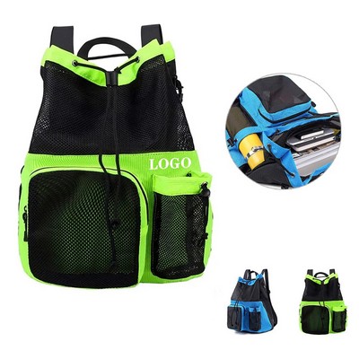 Ventilated Drawstring Gym Bag