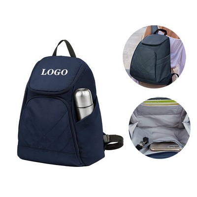Secure & Stylish Nylon Travel Backpack