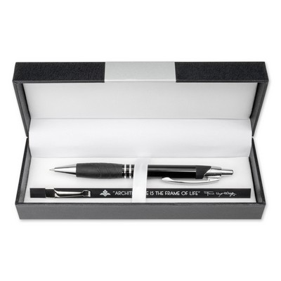 Executive GIFT SET w/Architect Pocket Scale and Aluminum Finish Mechanical Pencil