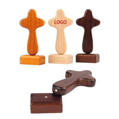 Wooden Cross Ornament