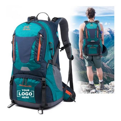 Hiking Backpack Waterproof Camping Essentials Bag