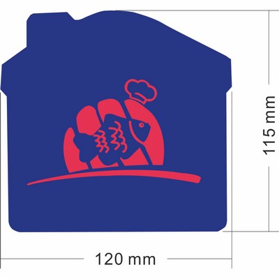 House Shaped Jar Opener Gripper Pad