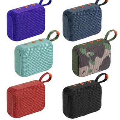 GO4 Wireless Portable Fabric Mini BT Speaker