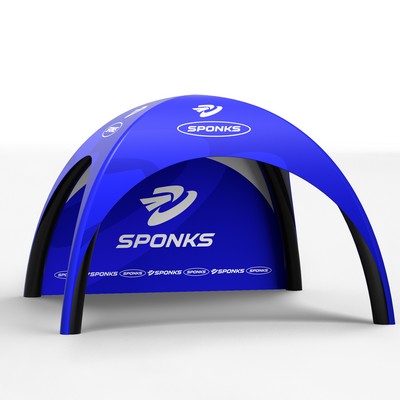AirDome Inflatable Tent 10'X10' With Full Dye Sublimated Top