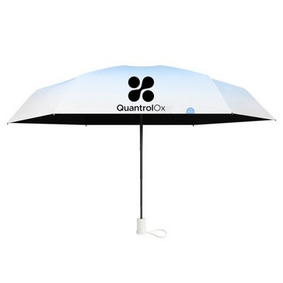 Gradient Color Manual Folding Umbrella
