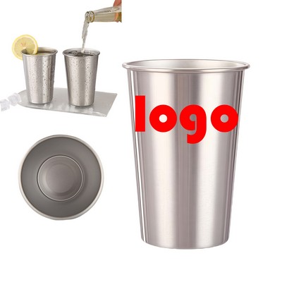 2.5 oz. Metal Shooter Shot Glass (2 Color Imprint)