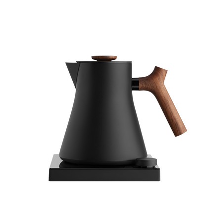 Fellow® Corvo EKG Pro Studio Electric Kettle in Matte Black w/ Walnut Accents