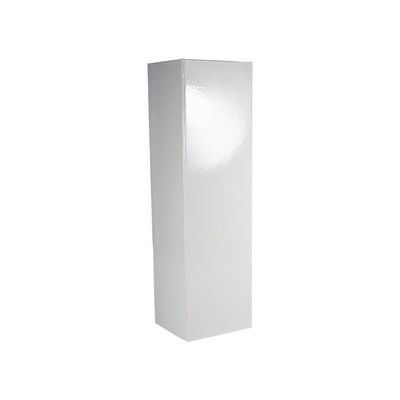 Gloss White - 13-1/2 x 3-1/2 x 3-1/2 Rigid Folding Boxes with Magnetic Closure