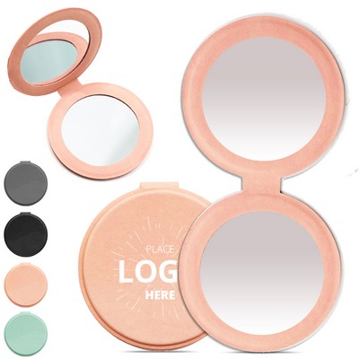 PU Professional Double-Sided Makeup Mirror