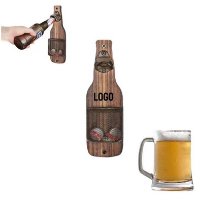 Wall-Mounted Bottle Opener