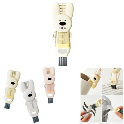 3-In-1 Multifunctional Cup Lid Cleaning Brush/ Bottle Brush