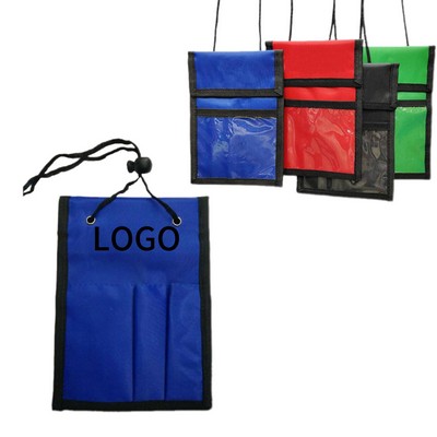 Multi-functional Neck Hanging ID Badge Holder