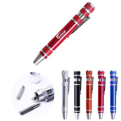 Multi-Refill Metal Ballpoint Pen