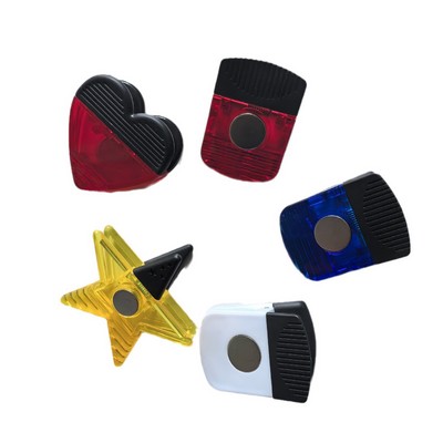 Star - Shaped Plastic Fridge Magnet Clips