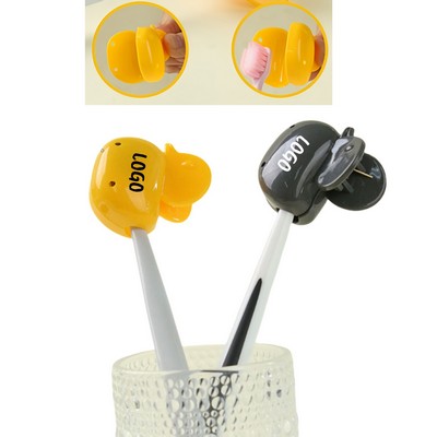 Duck-Shaped Portable Toothbrush Head Cover