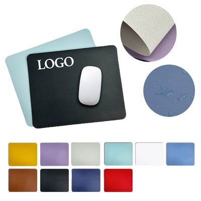 Compact Leather Desk Mat
