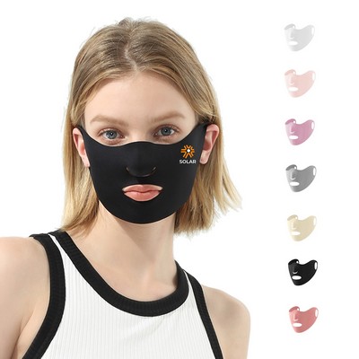 Double-Layer Ice Silk Sunscreen Mask