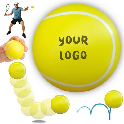 2.5'' Rubber Bouncy Tennis Ball Kids Toy