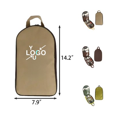 Steel BBQ Grill Tool Kit with Carry Bag