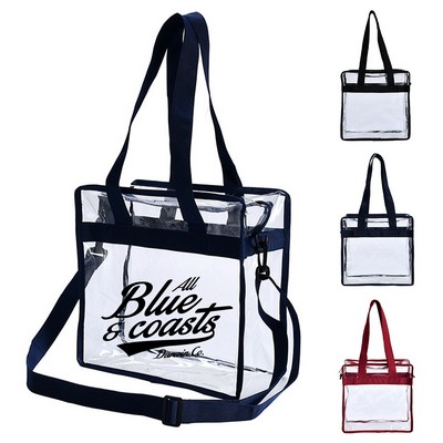 Clear Stadium Event Tote Bag