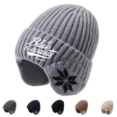Cozy Winter Earflap Beanie