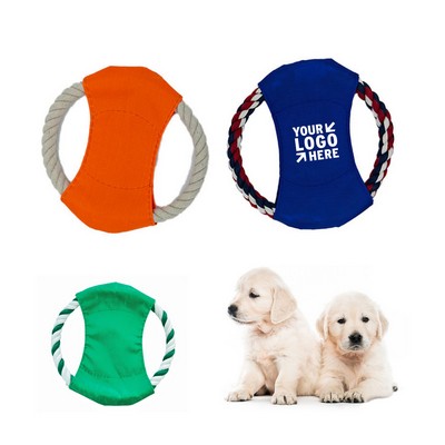 Round Rope Pet Flying Disc